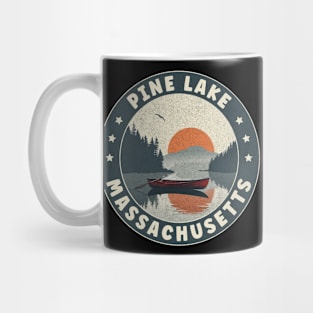 Pine Lake Massachusetts Sunset Mug